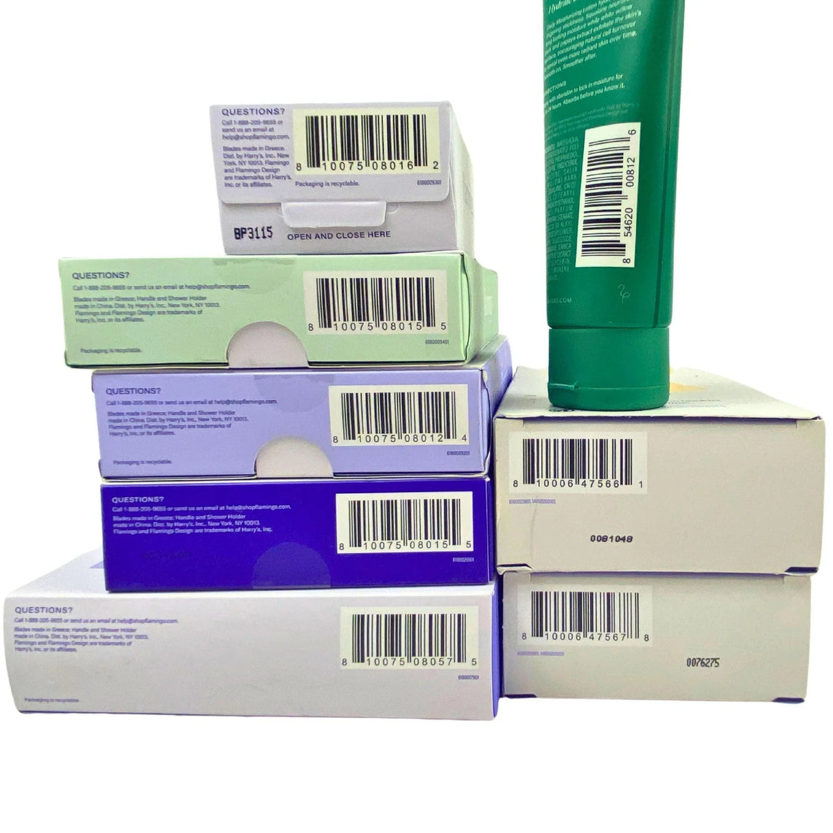 Flamingo Mix Includes Razors, Wax Kits , Lotion (36 Pcs Lot) - Discount Wholesalers Inc