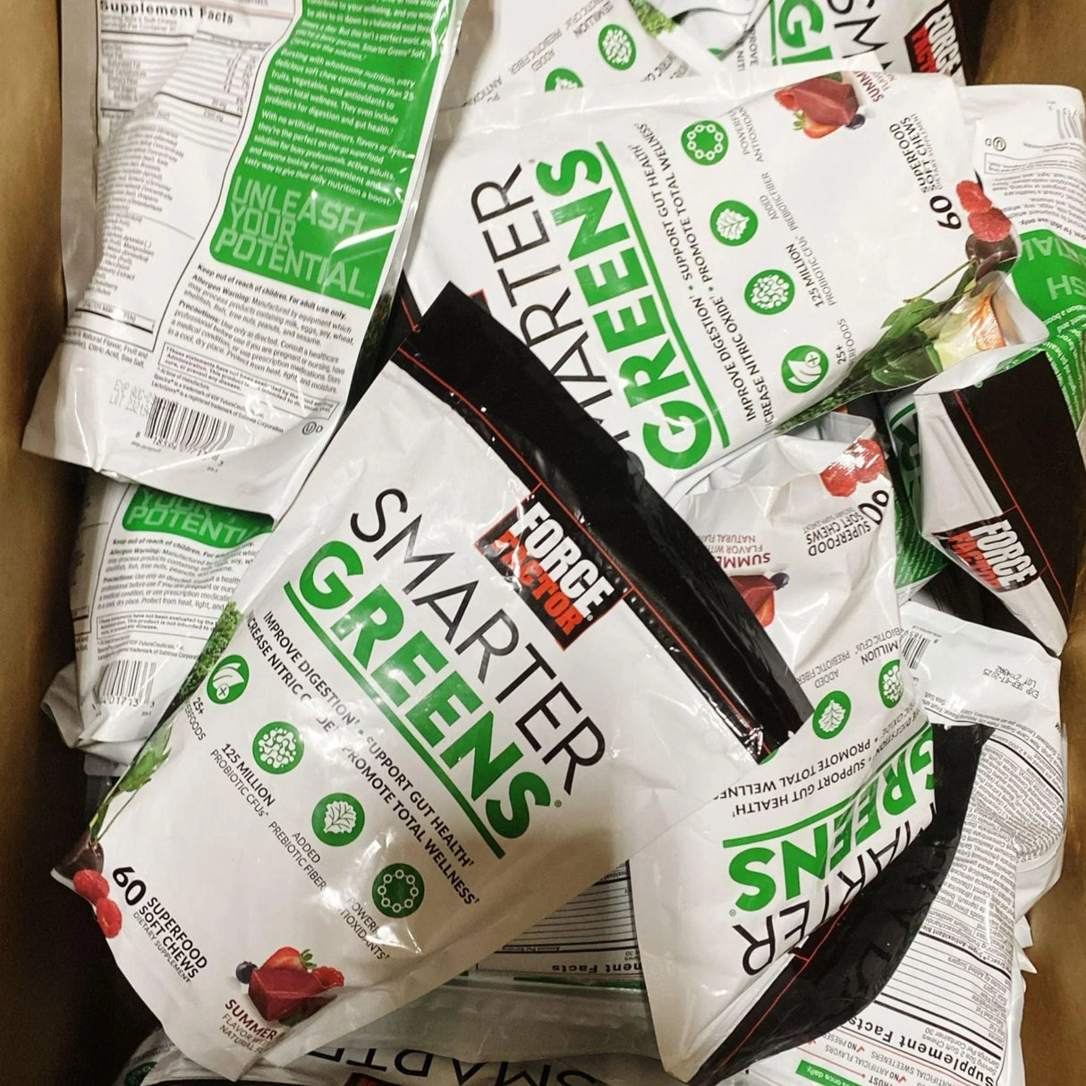 Force Factor Supplement Summer Berry Flavor (50 Pcs Lot) - Discount Wholesalers Inc