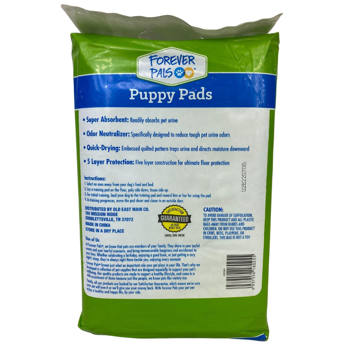 Forever Pals Puppy Pads Super Absorbent (48 Pcs Lot) - Discount Wholesalers Inc