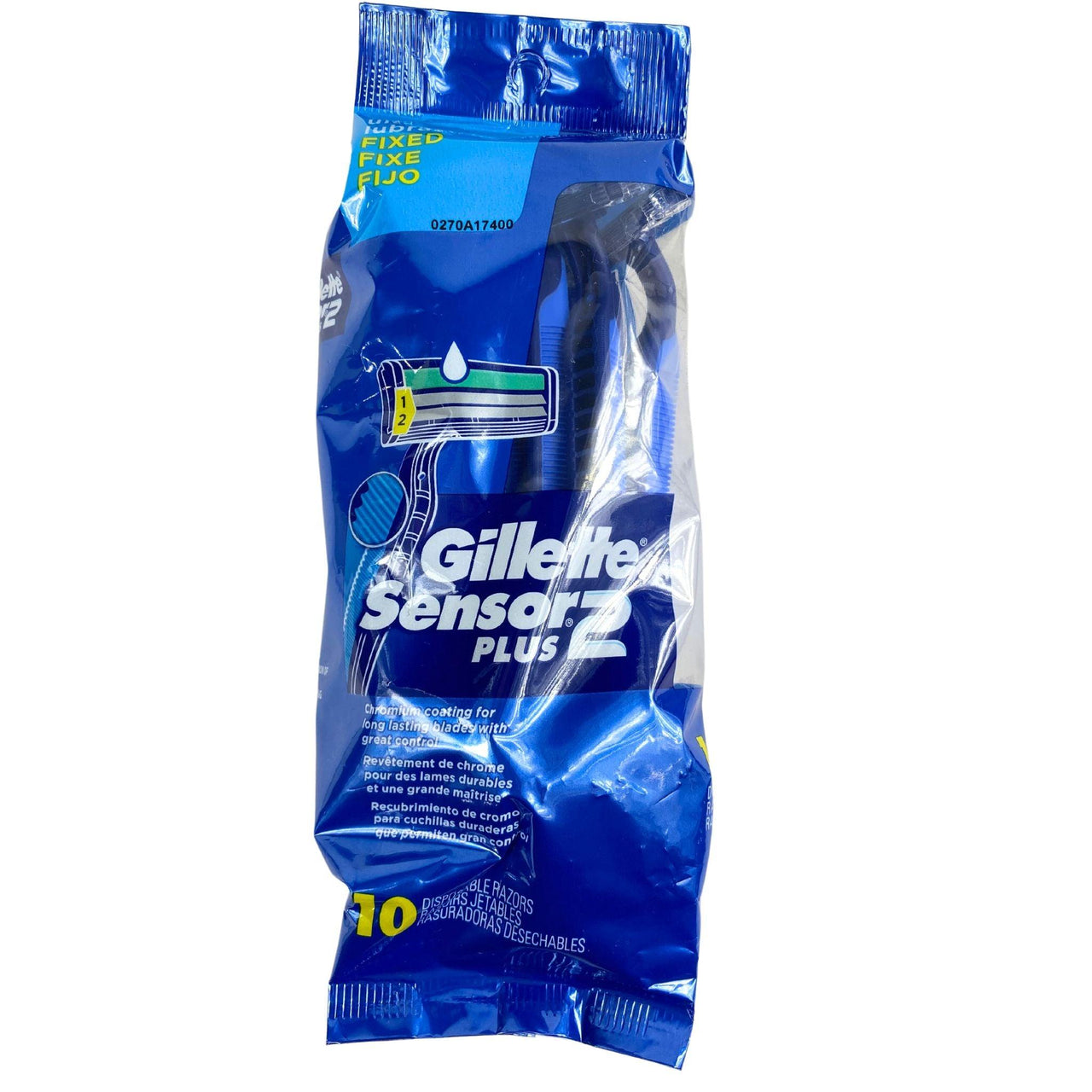 Gillette Sensor Plus 2 (70 Pcs Lot) - Discount Wholesalers Inc