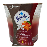 Thumbnail for Glade Indulging 2 in 1 Sheer Vanilla Embrace Apple Cinnamon Fragrance 3.4OZ (42 Pcs Lot) - Discount Wholesalers Inc