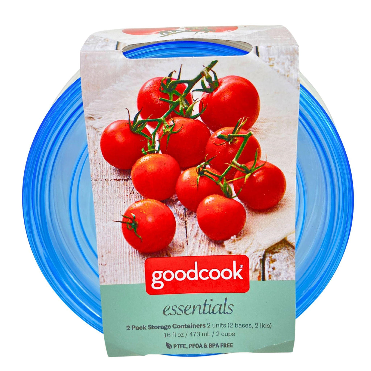 Goodcook Essentials 2 Pack Storage Containers Ptfe,Pfoa & Bpa Free (71 Pcs lot) - Discount Wholesalers Inc