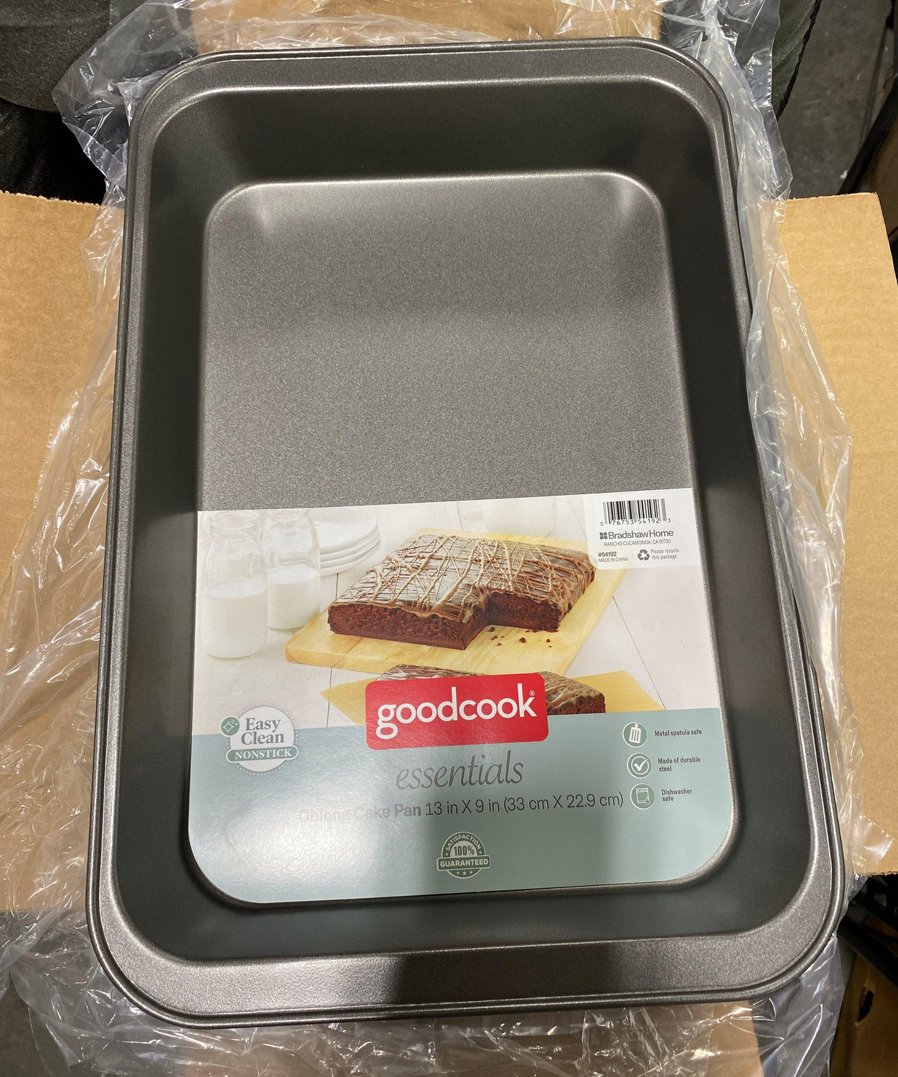 Goodcook Essentials Oblong Cakepan (48 Pcs Lot) - Discount Wholesalers Inc