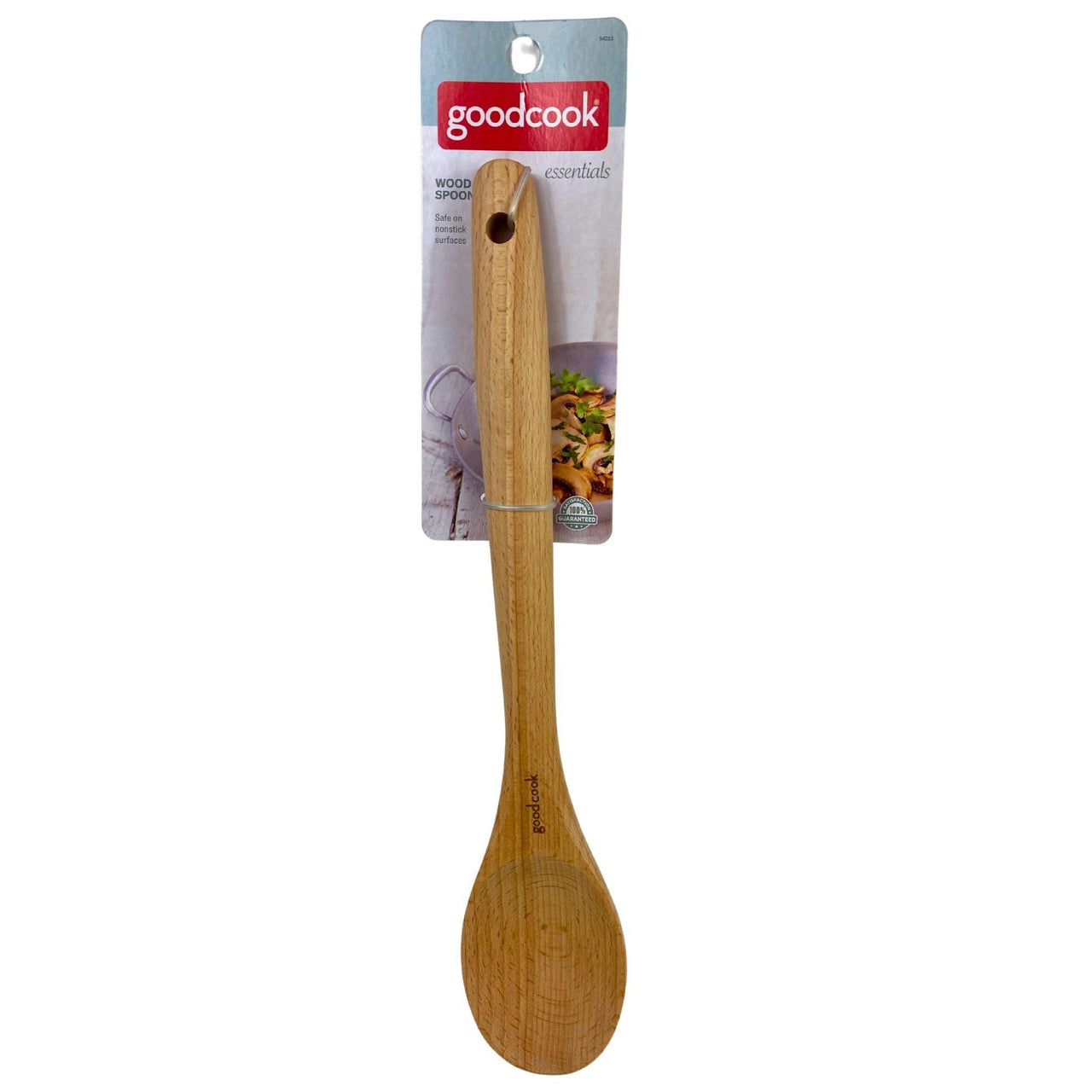 Goodcook Essentials Wood Spoon Safe On Nonstick Surfaces (48 Pcs Lot) - Discount Wholesalers Inc