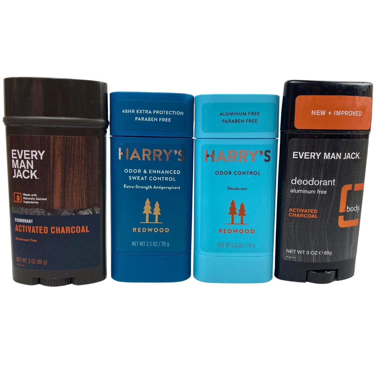 Harry's & Every Man Jack Deodorant Assorted Mix (45 Pcs Lot) - Discount Wholesalers Inc