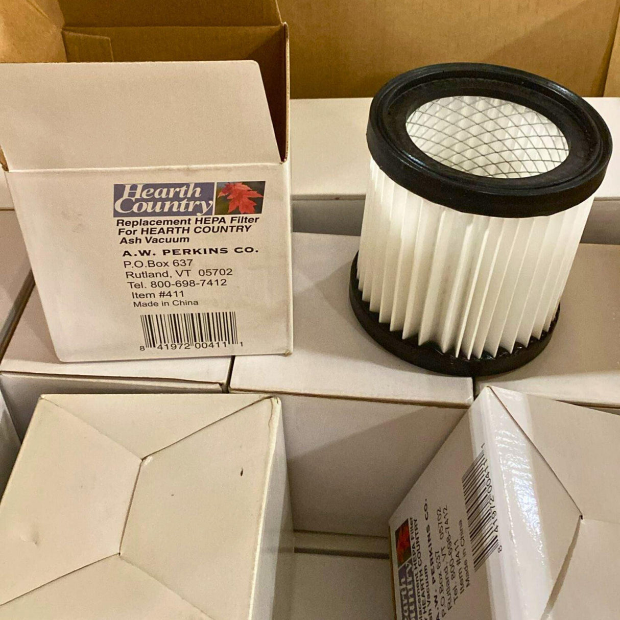 Heart Country Replacement HEPA Filter for Ash Vaccum (28 Pcs Lot) - Discount Wholesalers Inc