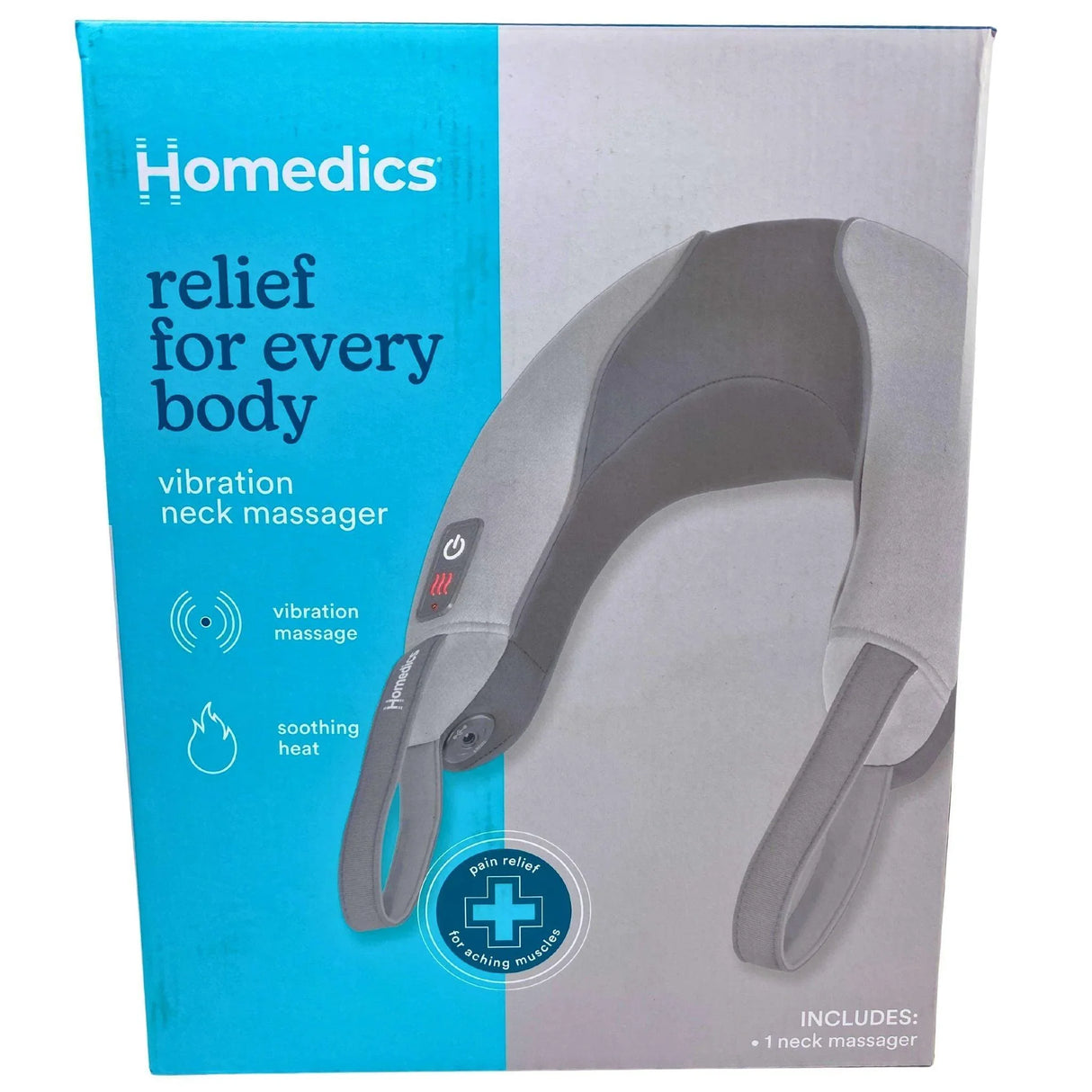 Homedics Relief for Every Body Vibration Neck Massager (24 Pcs Lot) - Discount Wholesalers Inc