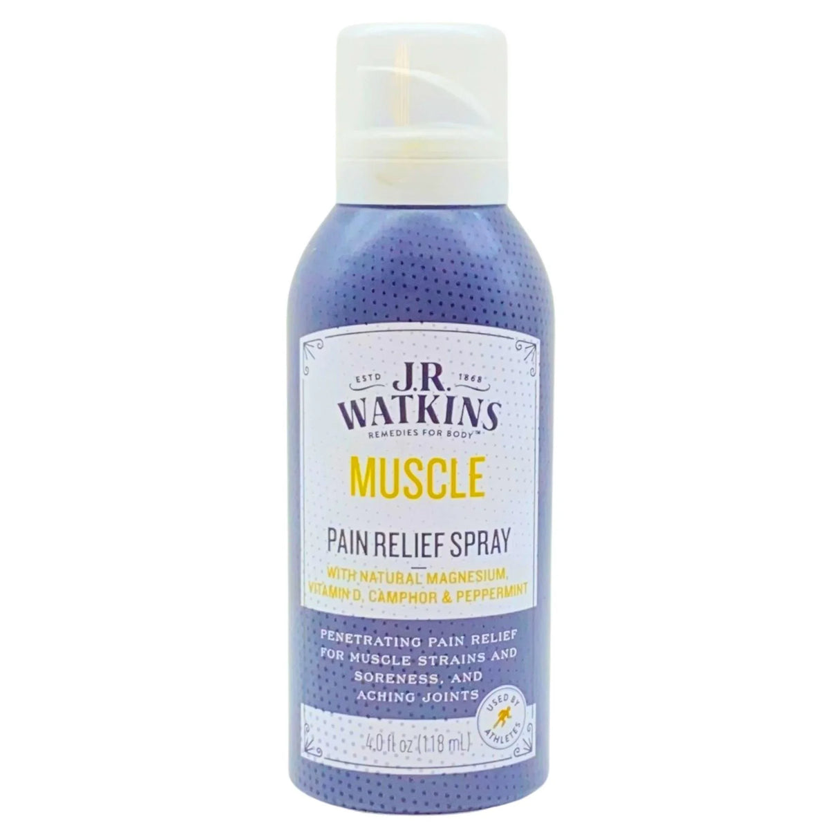 JR Watkins Remedies for Body Muscle Pain Relief Spray 4OZ (40 Pcs Lot) - Discount Wholesalers Inc