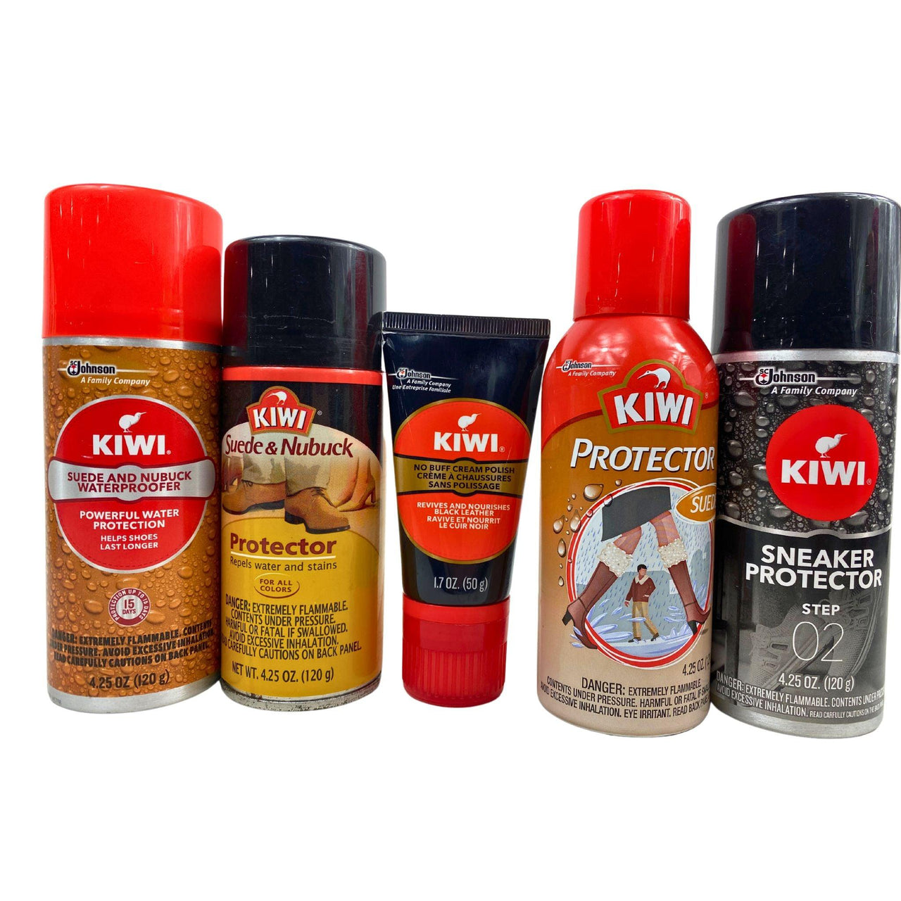 KIWI Assorted Shoe Care Products Mix (40 Pcs Lot) - Discount Wholesalers Inc