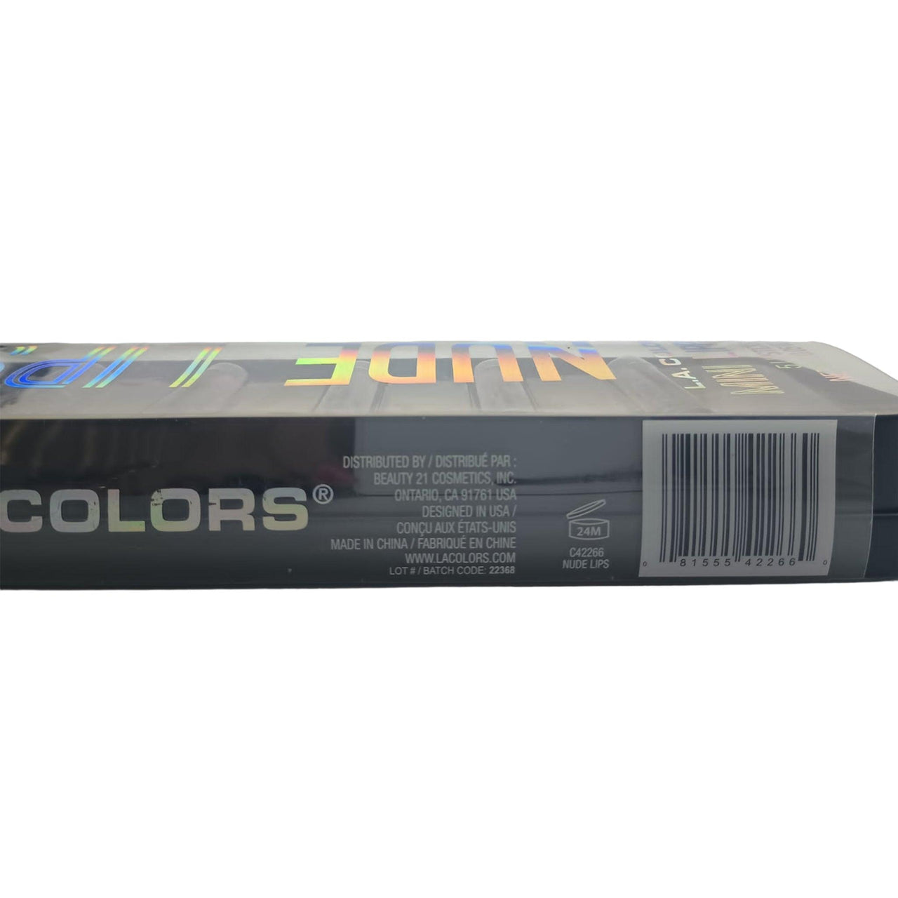 L.A. Colors 5 Nude Mini Lippies (50 Pcs Box) - Discount Wholesalers Inc