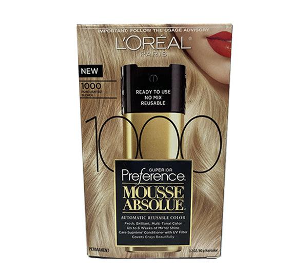 L'Oreal Paris 1000 Pure Lightest Blonde - Wholesale (50 Pcs Box) - Discount Wholesalers Inc