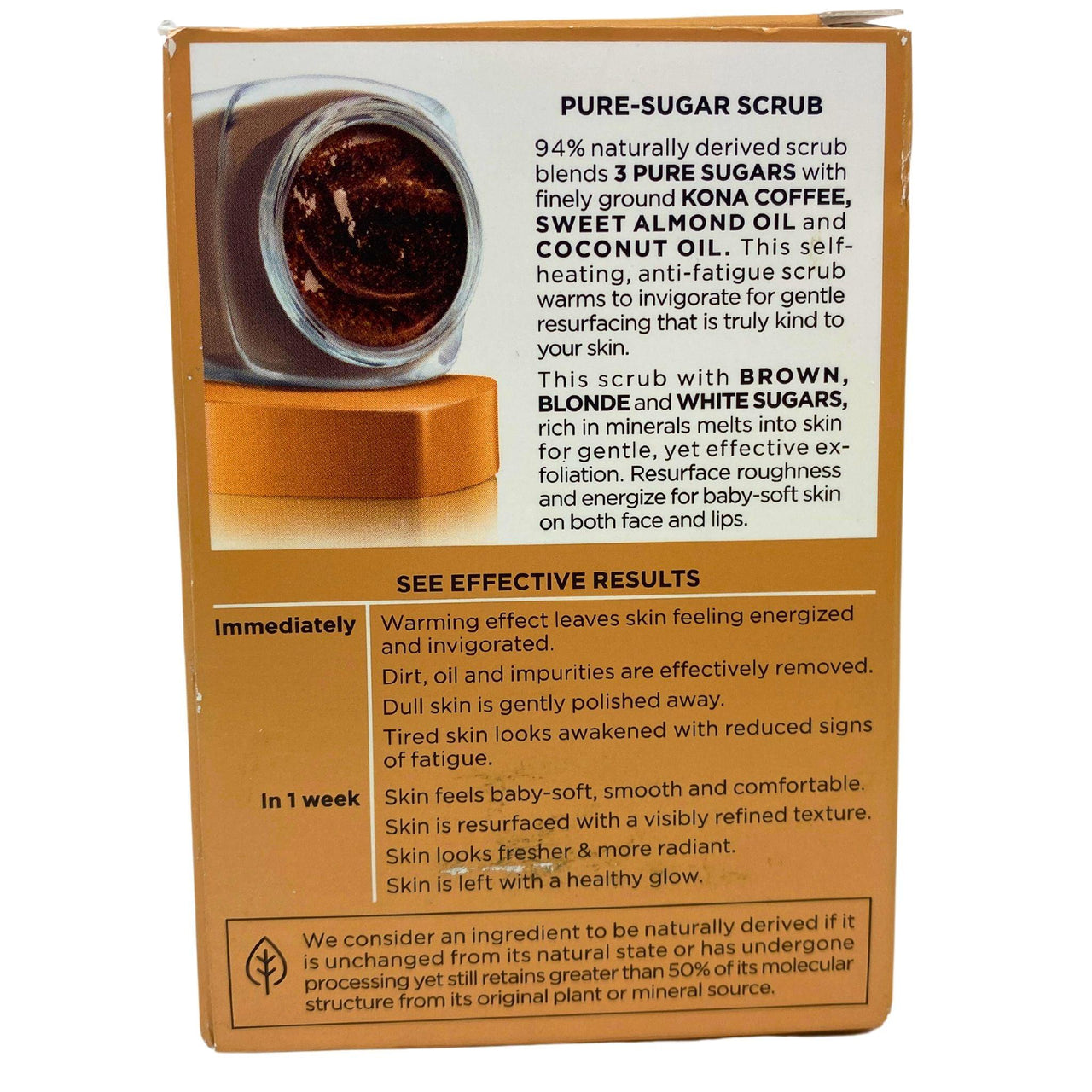 L'Oreal Paris Pure-Sugar Scrub Resurface & Energize 3 Pure Sugars 1.7OZ (50 Pcs Lot) - Discount Wholesalers Inc