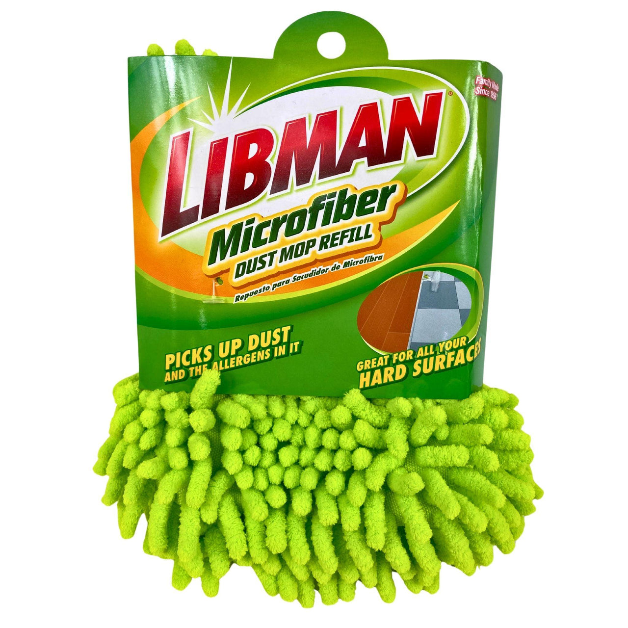 Libman Microfiber Dust Mop Refill Picks Up Dust Great for all your Hard Surfaces (50 Pcs Lot) - Discount Wholesalers Inc