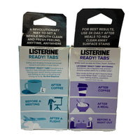 Thumbnail for Listerine Ready Tabs 24 Tablets (50 Pcs Box) - Discount Wholesalers Inc