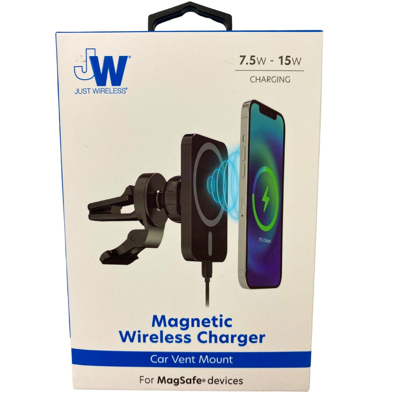 Magnetic Wireless Charger Car Vent Mount for Magsafe Devices 7.5w - 15 w Charging (60 Pcs Lot) - Discount Wholesalers Inc