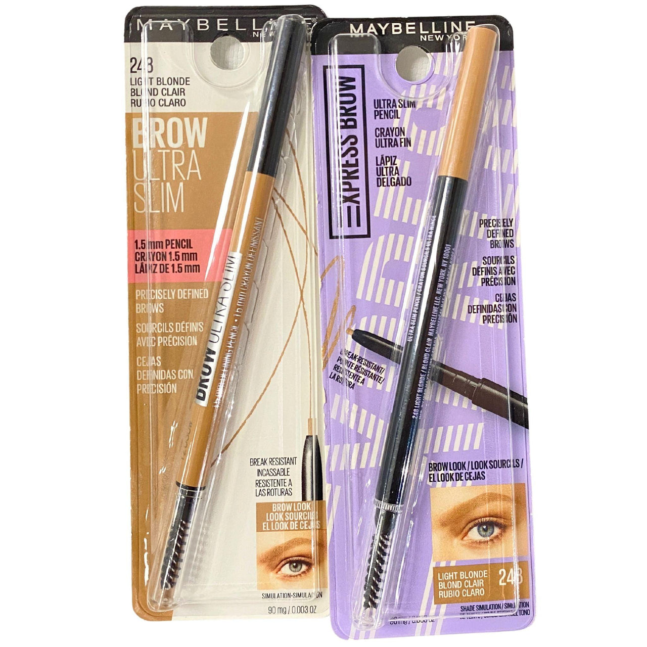Maybelline Ultra Slim Brow Pencil for Precisely Defined Brows (50 Pcs Lot) - Discount Wholesalers Inc