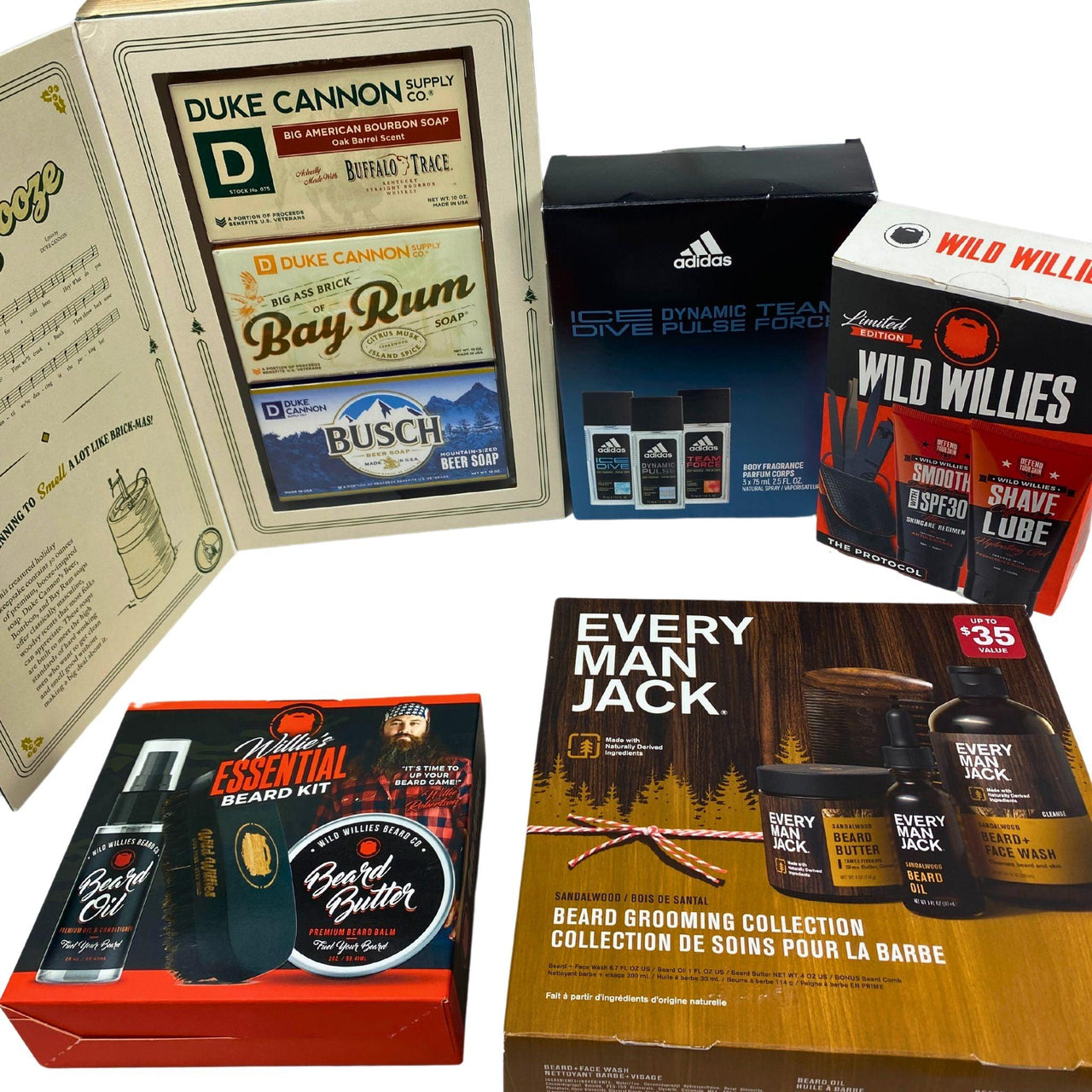 Men Sets Assorted Mix Includes Grooming Kits,Bar Soap Kit (45 Pcs Lot) - Discount Wholesalers Inc