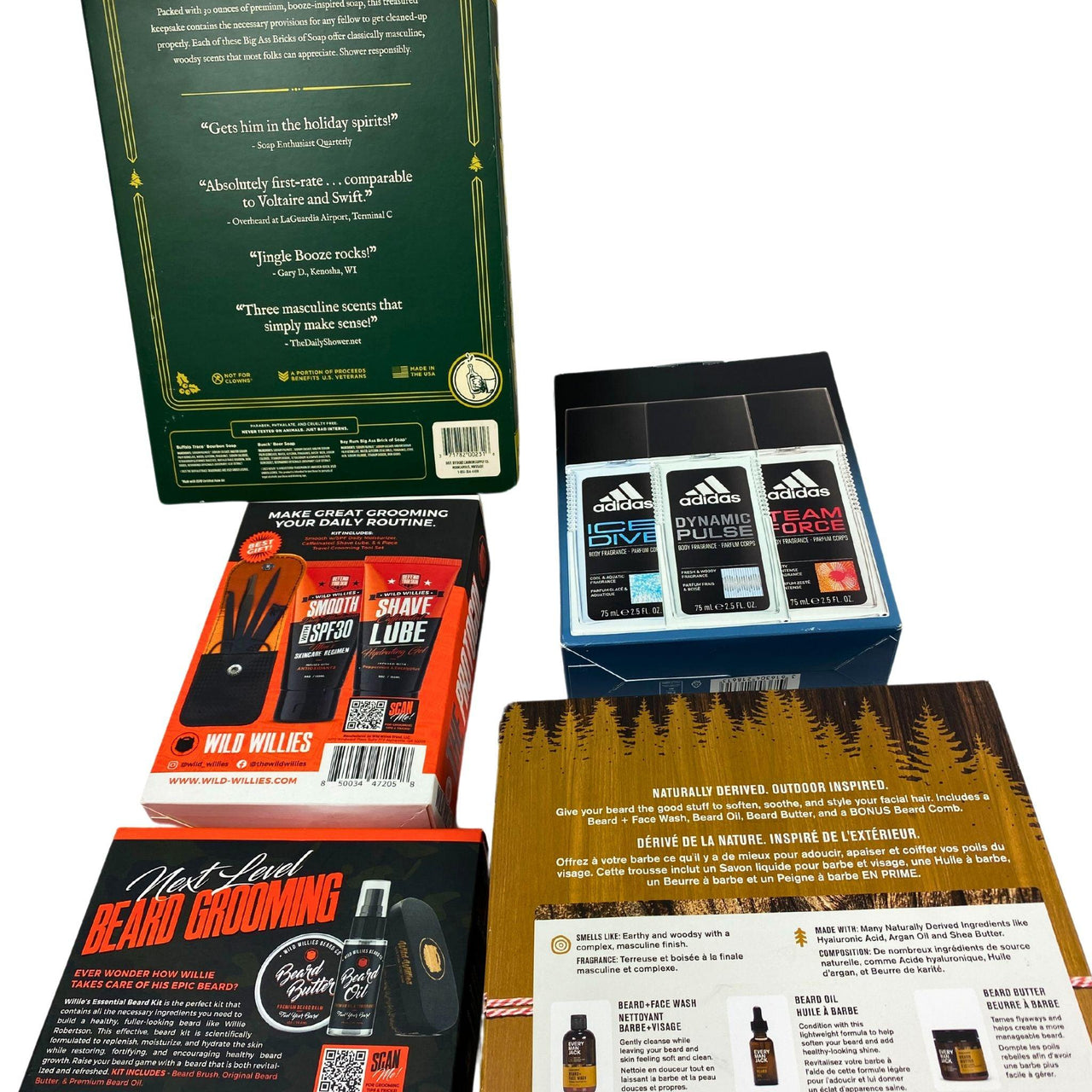 Men Sets Assorted Mix Includes Grooming Kits,Bar Soap Kit (45 Pcs Lot) - Discount Wholesalers Inc