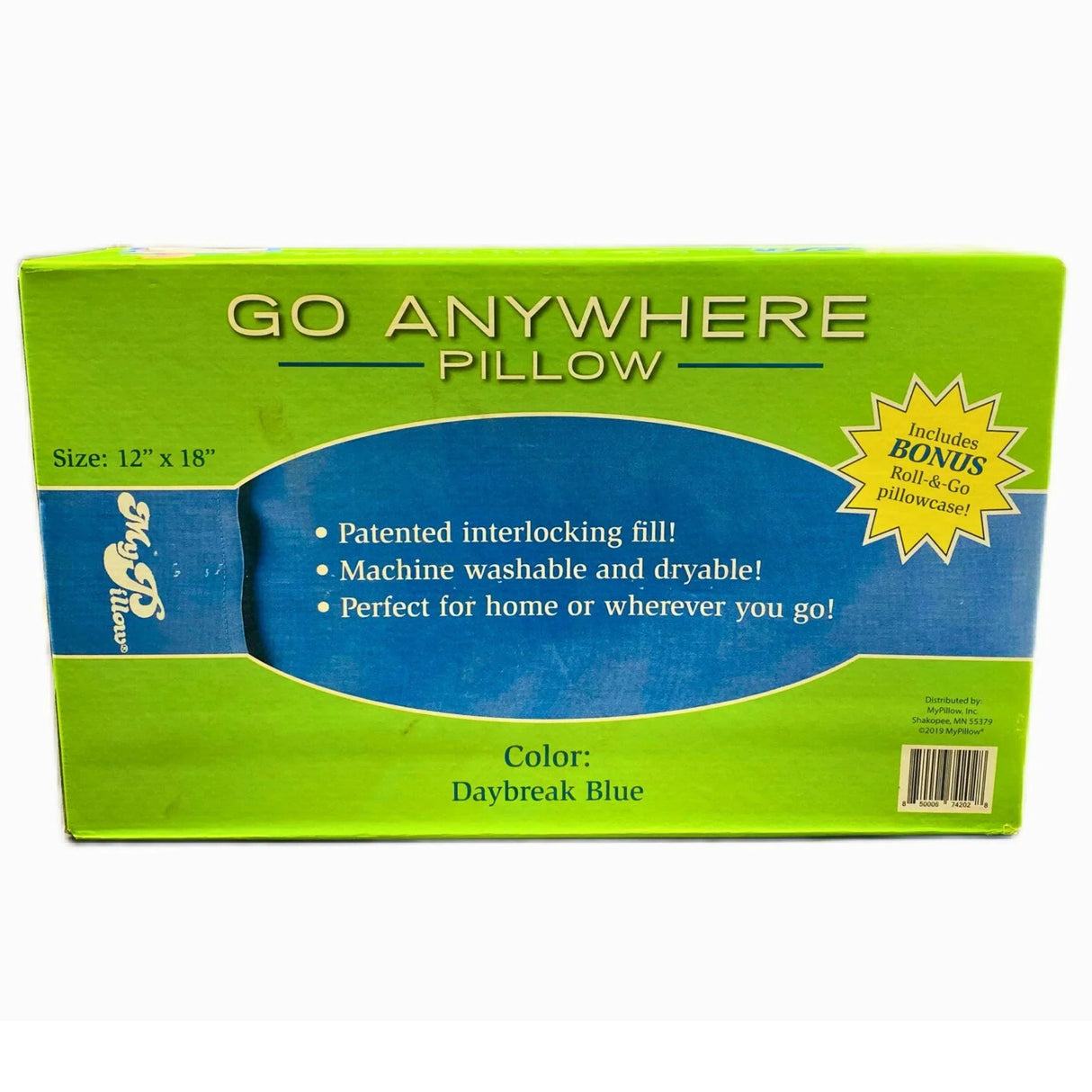 My Pillow Go Anywhere Pillow Includes Bonus Roll & Go Pillowcase (17 Pcs Lot) - Discount Wholesalers Inc