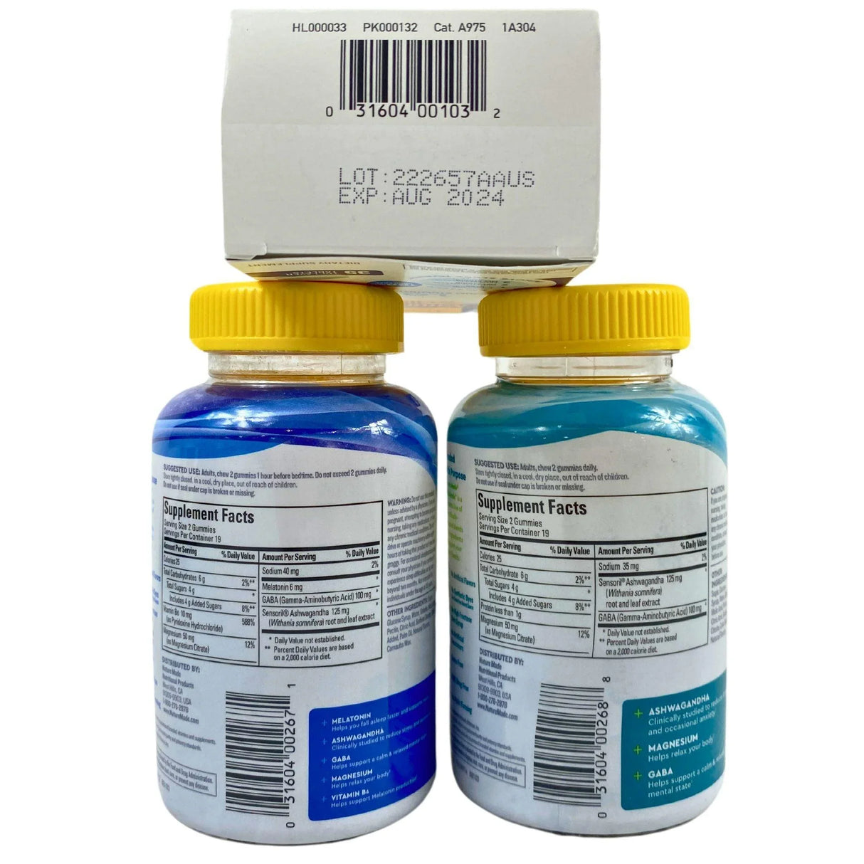 Nature Made Well Blends Sleep & Relieve Stree , Calm Mind & Body + Sleep Longer ( 35 Pcs Lot) - Discount Wholesalers Inc