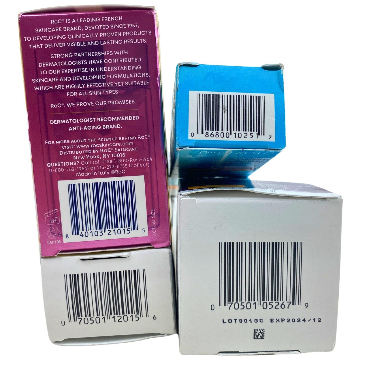 Neutrogena & Roc Mix - Assorted Skincare Products (50 Pcs Lot) - Discount Wholesalers Inc