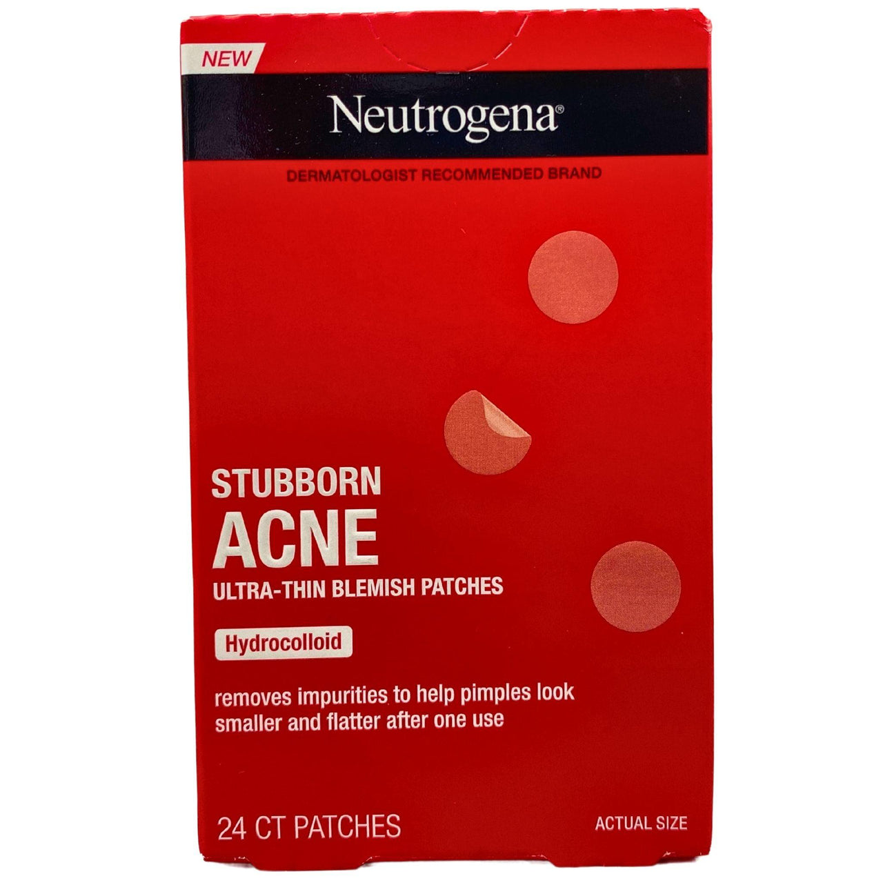Neutrogena Dermatologist Recommended Brand Stubborn Acne Ultra Thin Blemish Patches (27 Pcs Lot) - Discount Wholesalers Inc