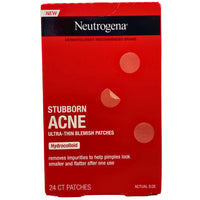 Thumbnail for Neutrogena Dermatologist Recommended Brand Stubborn Acne Ultra Thin Blemish Patches (27 Pcs Lot) - Discount Wholesalers Inc