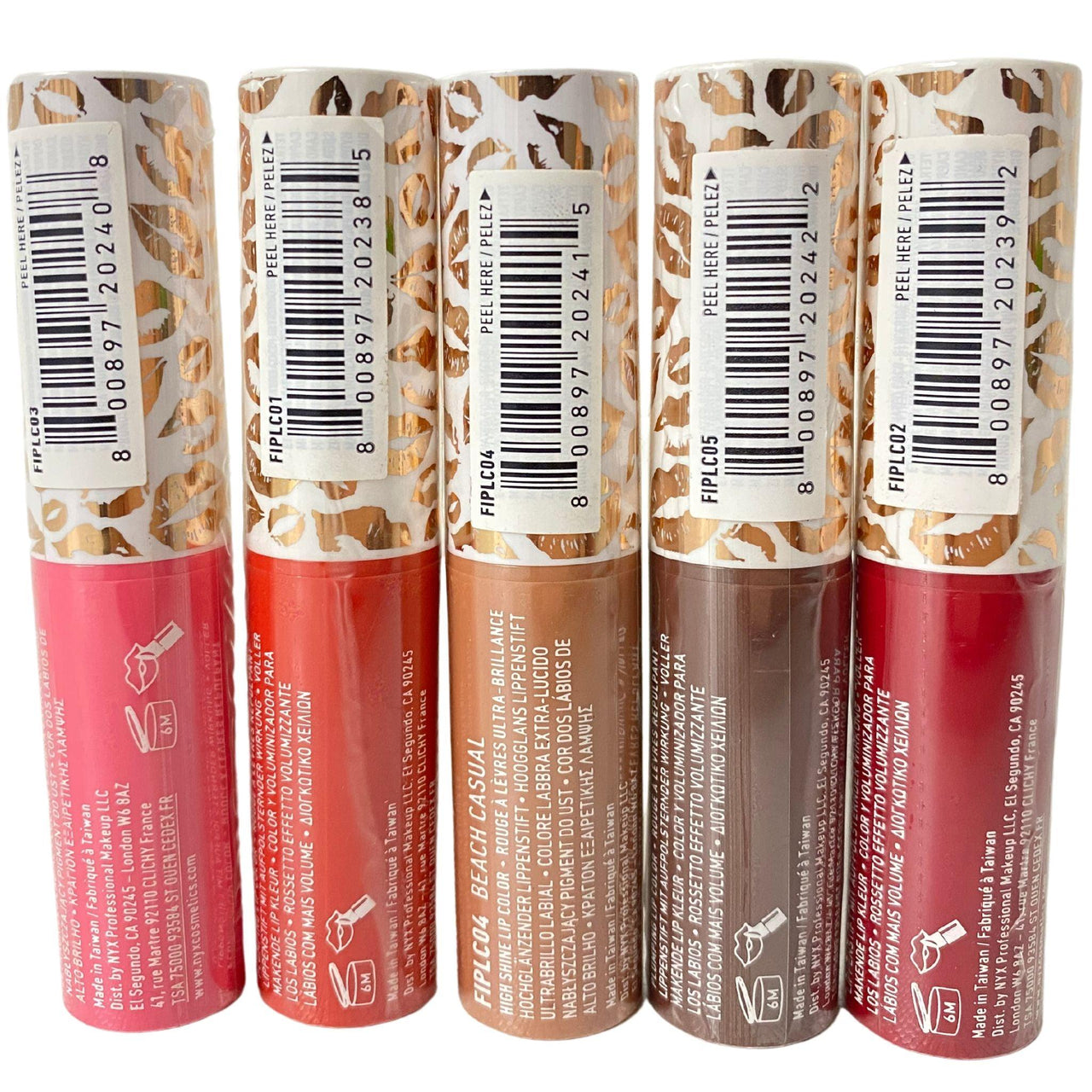 NYX Filler Instinct Plump Lip Color w/ Hyaluronic Acid 0.09 oz (50 Pcs Lot) - Discount Wholesalers Inc