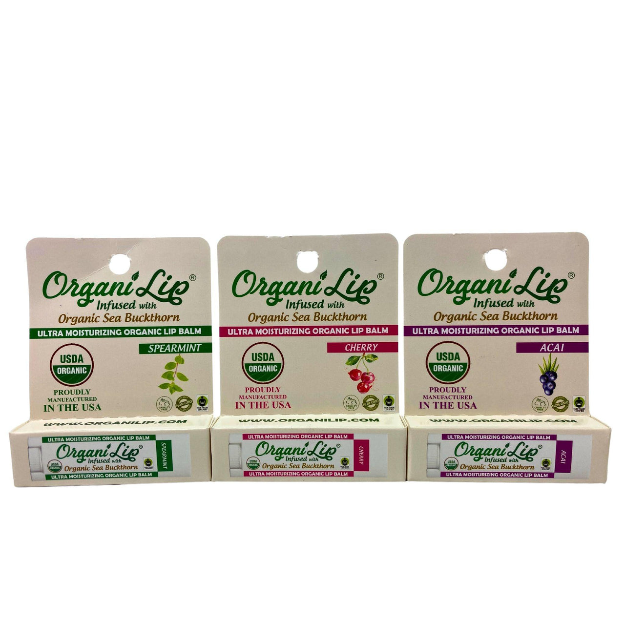 Organic Lip Mix Ultra Moisturizing Organic Lip Balm 15OZ (35 Pcs Lot) - Discount Wholesalers Inc