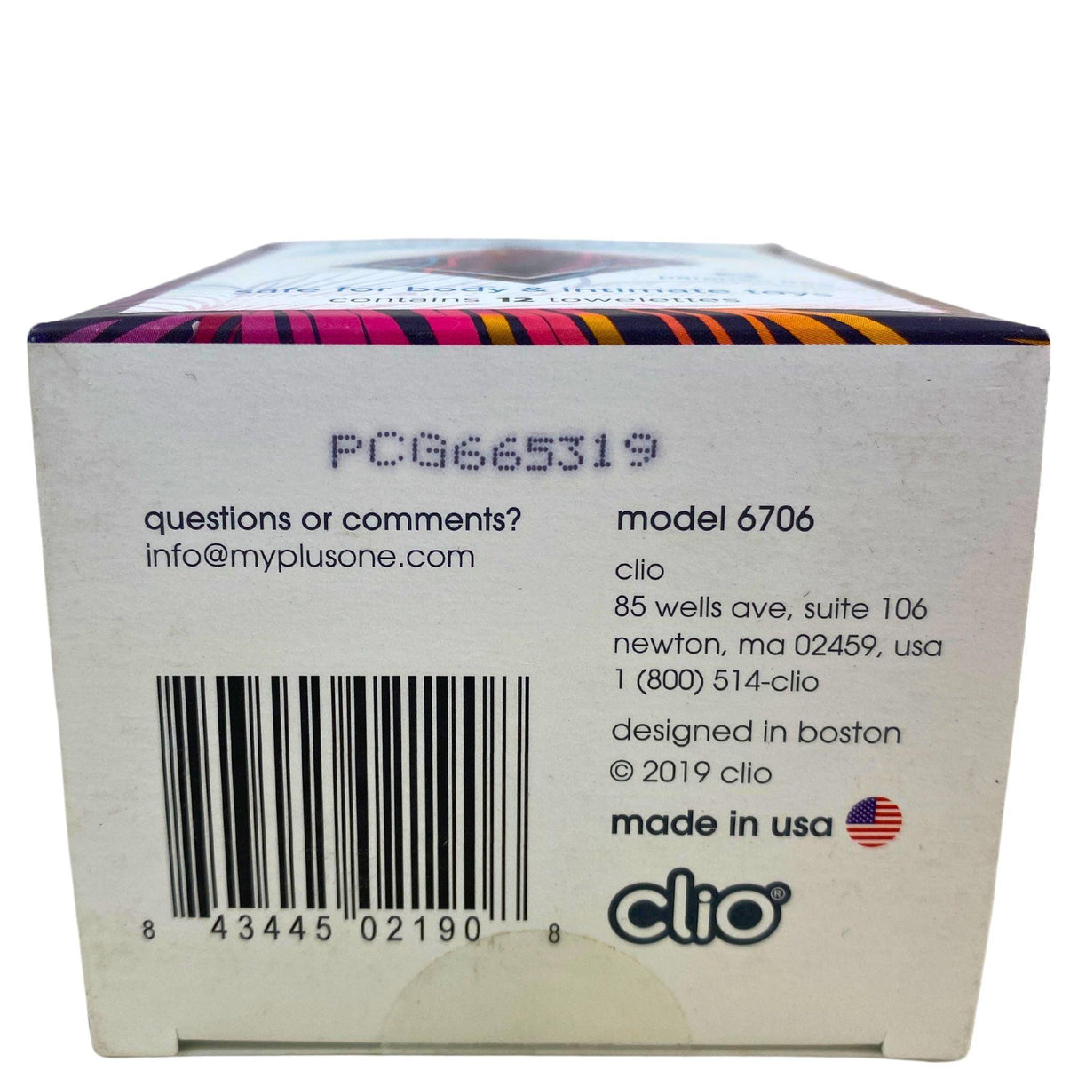 Plus One Toy Cleaning Wipes Paraben Free Safe For Body & Intimate Toys (55 Pcs Lot) - Discount Wholesalers Inc