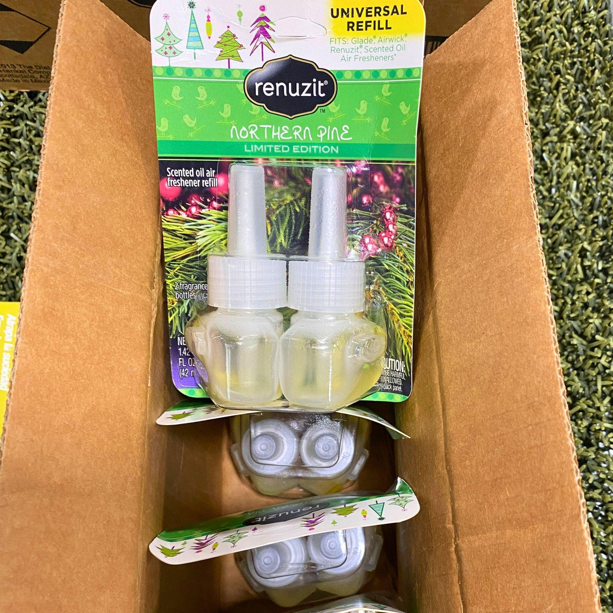 Renuzit Northern Pine Limited Edition Universal Refill Fits (60 Pcs Lot) - Discount Wholesalers Inc