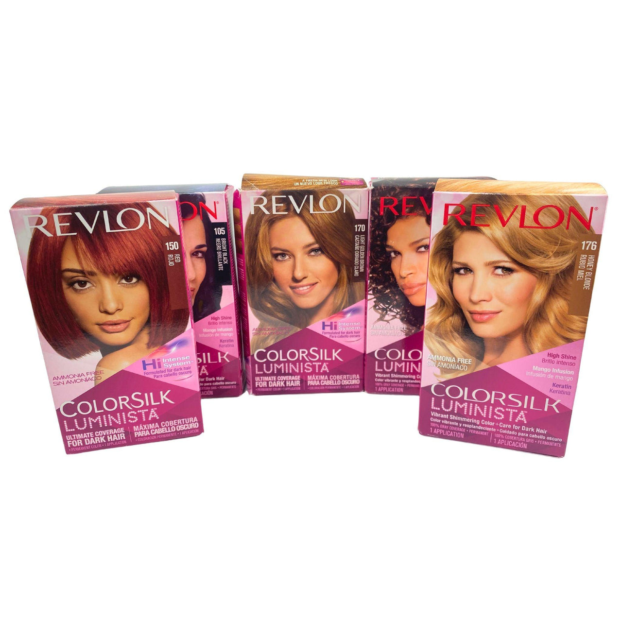 Revlon ColorSilk Luminista Haircolor Assorted Colors (36 Pcs Lot) - Discount Wholesalers Inc