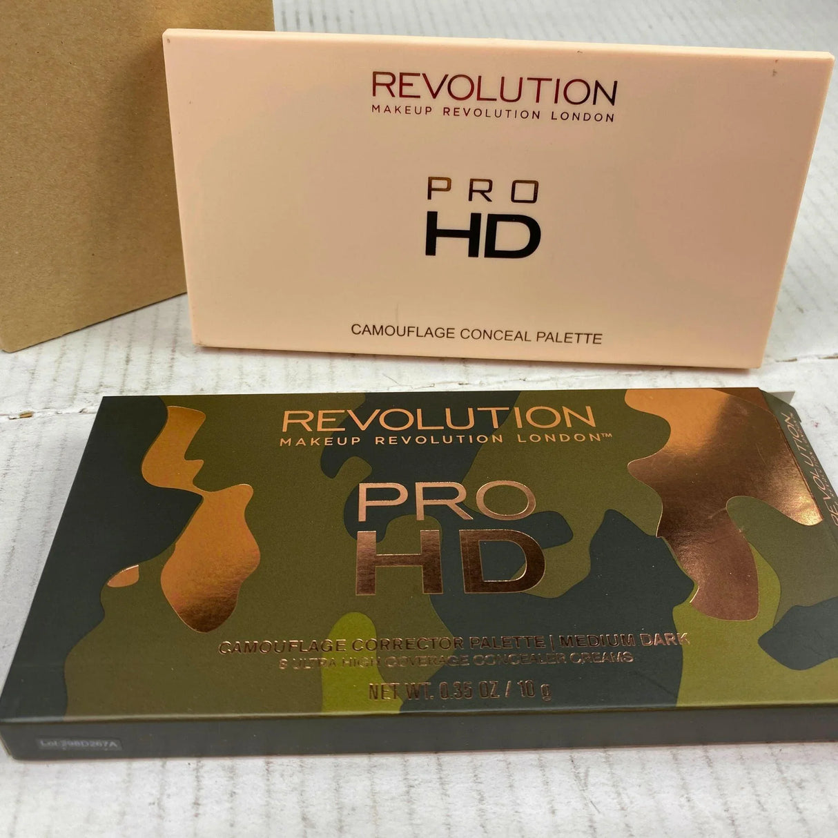 Revolution Pro HD Camouflage Corrector Palette | Medium Dark 8 Ultra Coverage Concealer Creams (30 Pcs lot) - Discount Wholesalers Inc