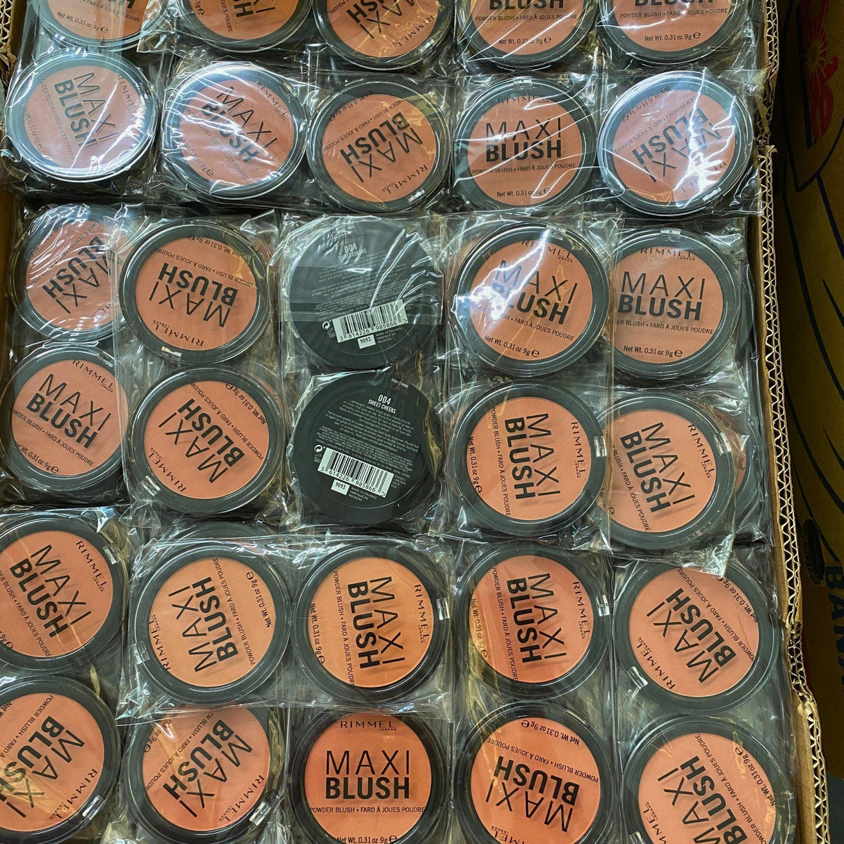 Rimmel Maxi Blush Powder Blush 004 Sweet Cheeks 0.31OZ (50 Pcs lot) - Discount Wholesalers Inc