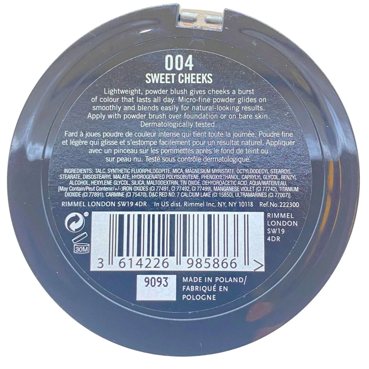 Rimmel Maxi Blush Powder Blush 004 Sweet Cheeks 0.31OZ (50 Pcs lot) - Discount Wholesalers Inc