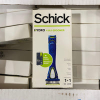 Thumbnail for Schick Hydro 4 in 1 Groomer 1 Razor +1 Cartridge (50 Pcs Lot) - Discount Wholesalers Inc