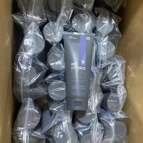 Schick Hydro Skin Comfort Razor Bump Fighting Green Tea & Aloe Shave Cream (50 Pcs Box) - Discount Wholesalers Inc