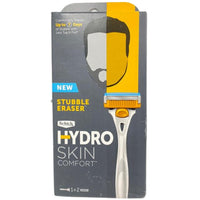 Thumbnail for Schick Stubble Eraser Hydro Skin Confort 1 Razor, 2 Cartridges (50 Pcs Box) - Discount Wholesalers Inc
