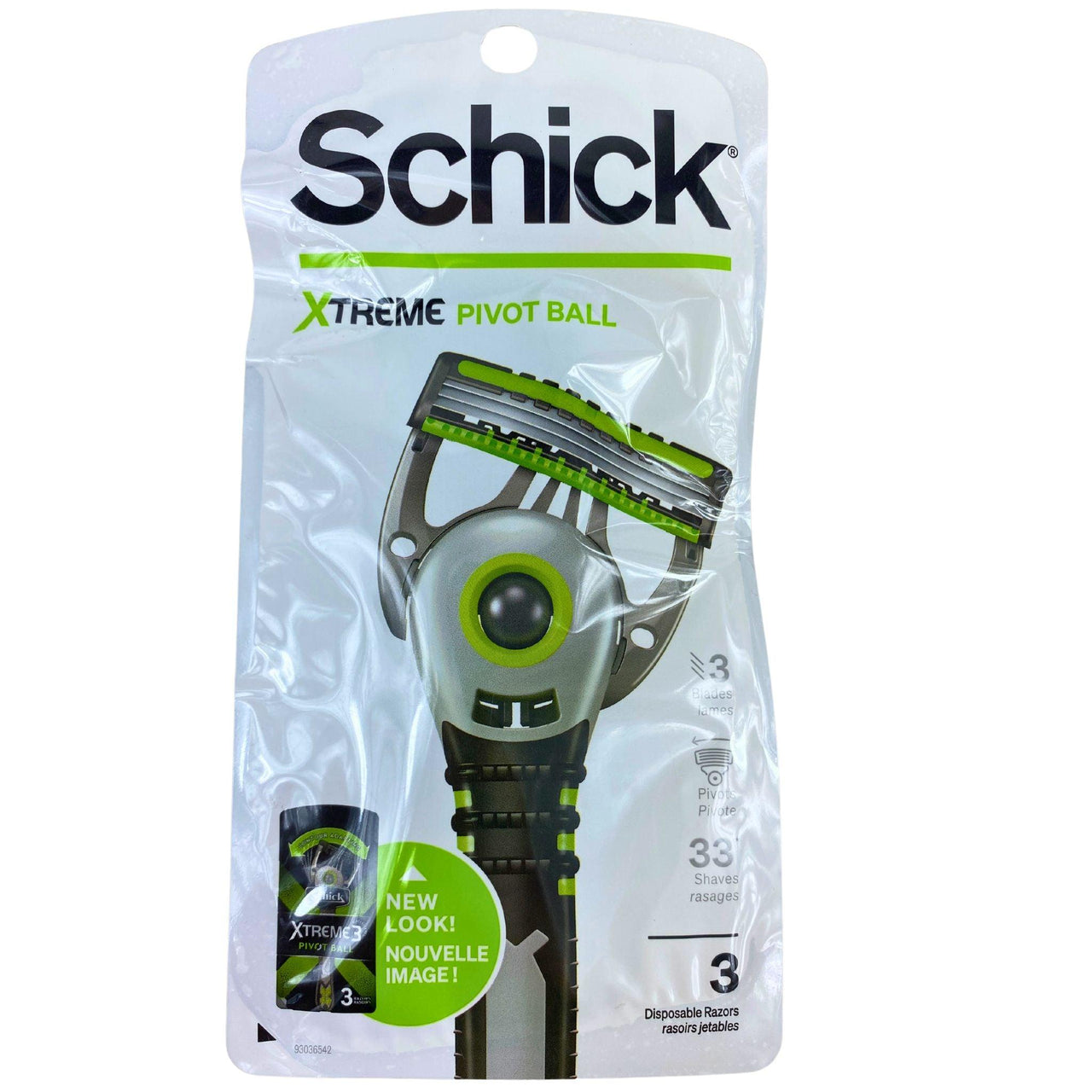 Schick Xtreme Pivot Ball 3 Disposable Razors (50 Pcs Lot) - Discount Wholesalers Inc