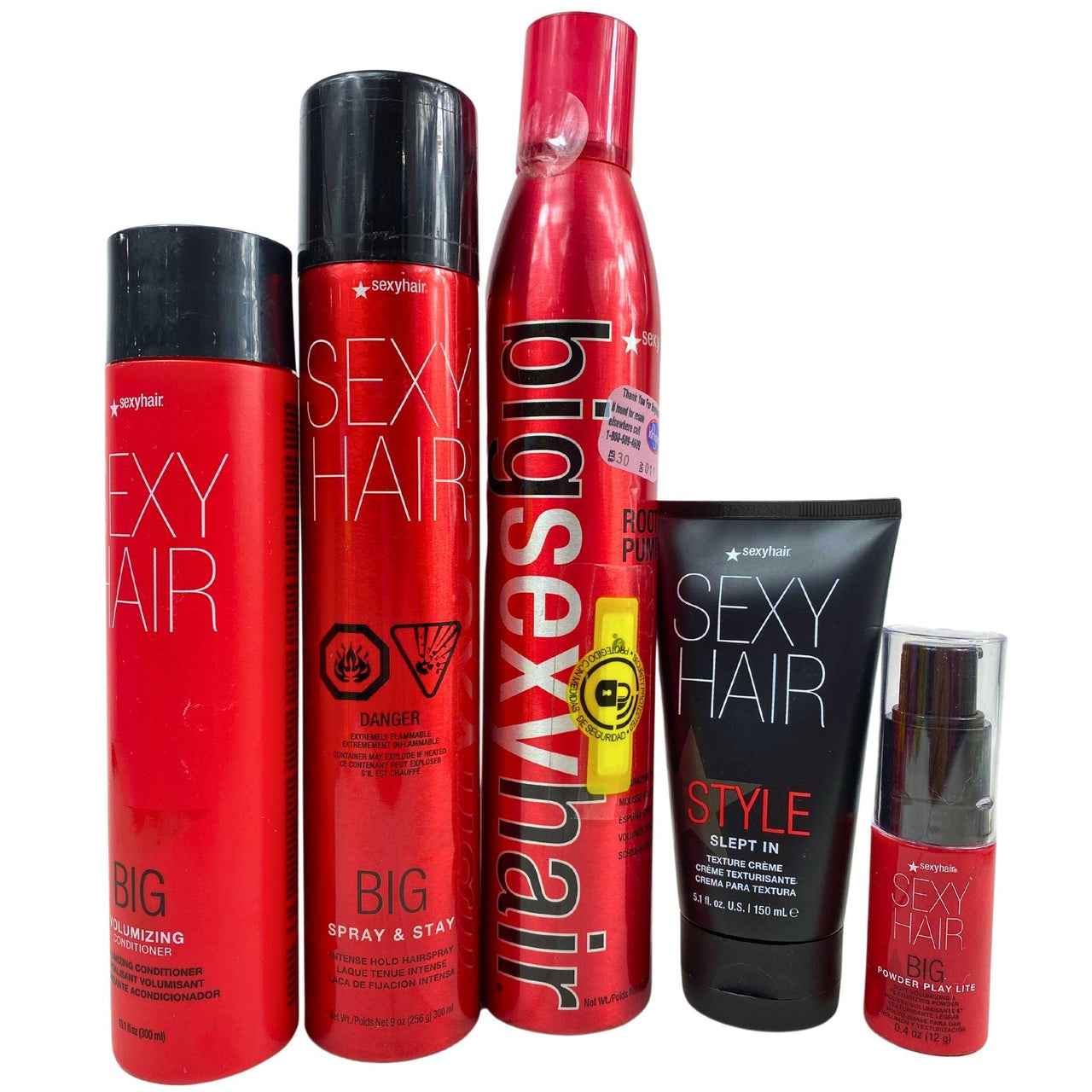 Sexy Hair Assorted Hair Care Products (30 Pcs Lot) - Discount Wholesalers Inc