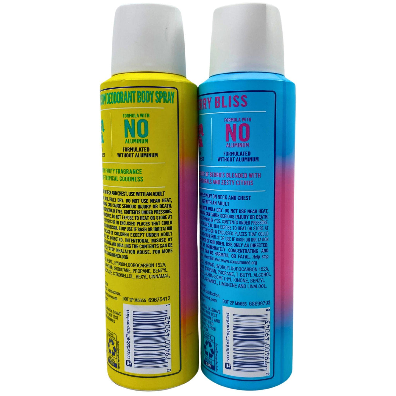 Suave Fresh Vibes Mix Deodorant Body Spray 48-Hour 4OZ (30 Pcs lot) - Discount Wholesalers Inc
