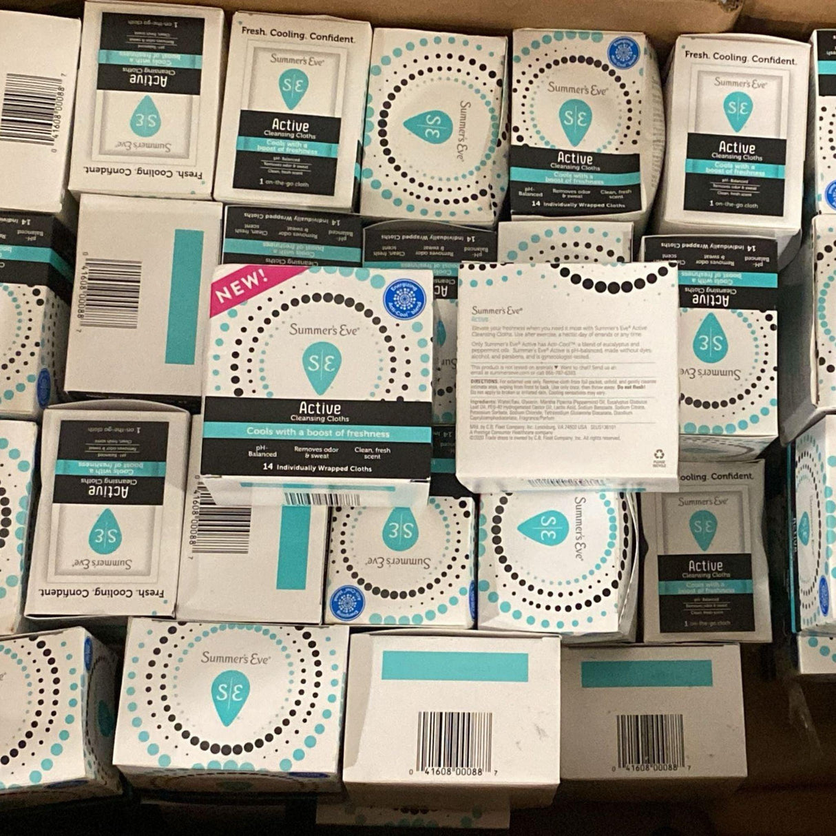 Summer's Eve Active Cleansing Cloths (50 Pcs Lot) - Discount Wholesalers Inc