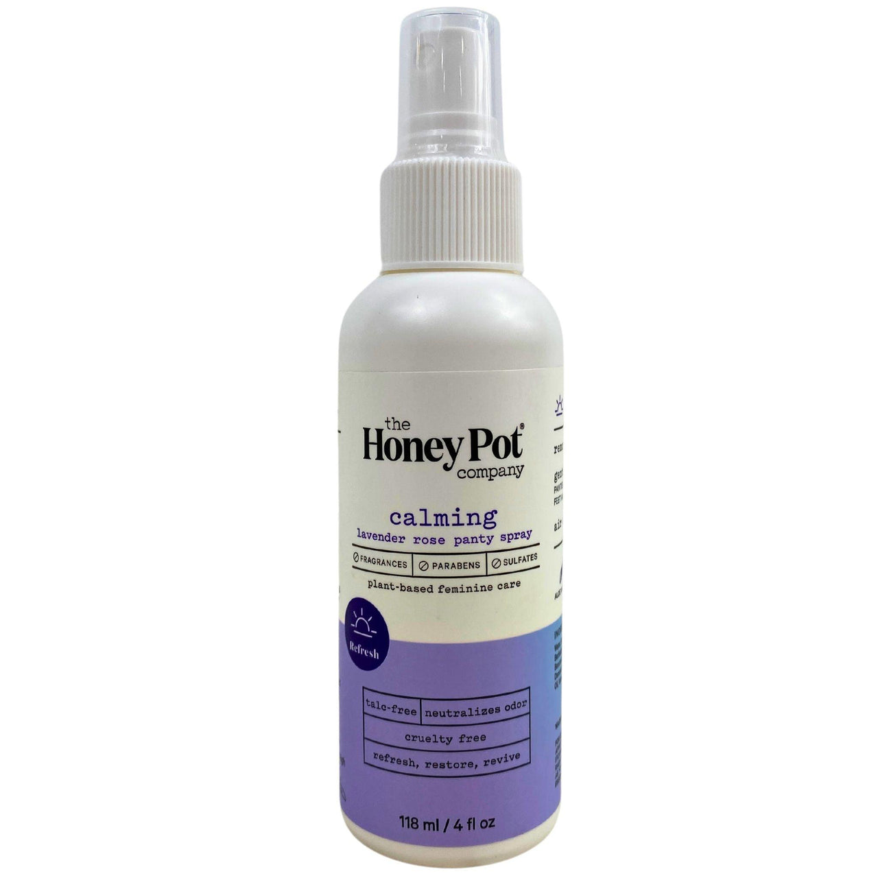 The Honey Pot Company Spray Plant-Based Feminine Care 4OZ(50 Pcs Lot) - Discount Wholesalers Inc