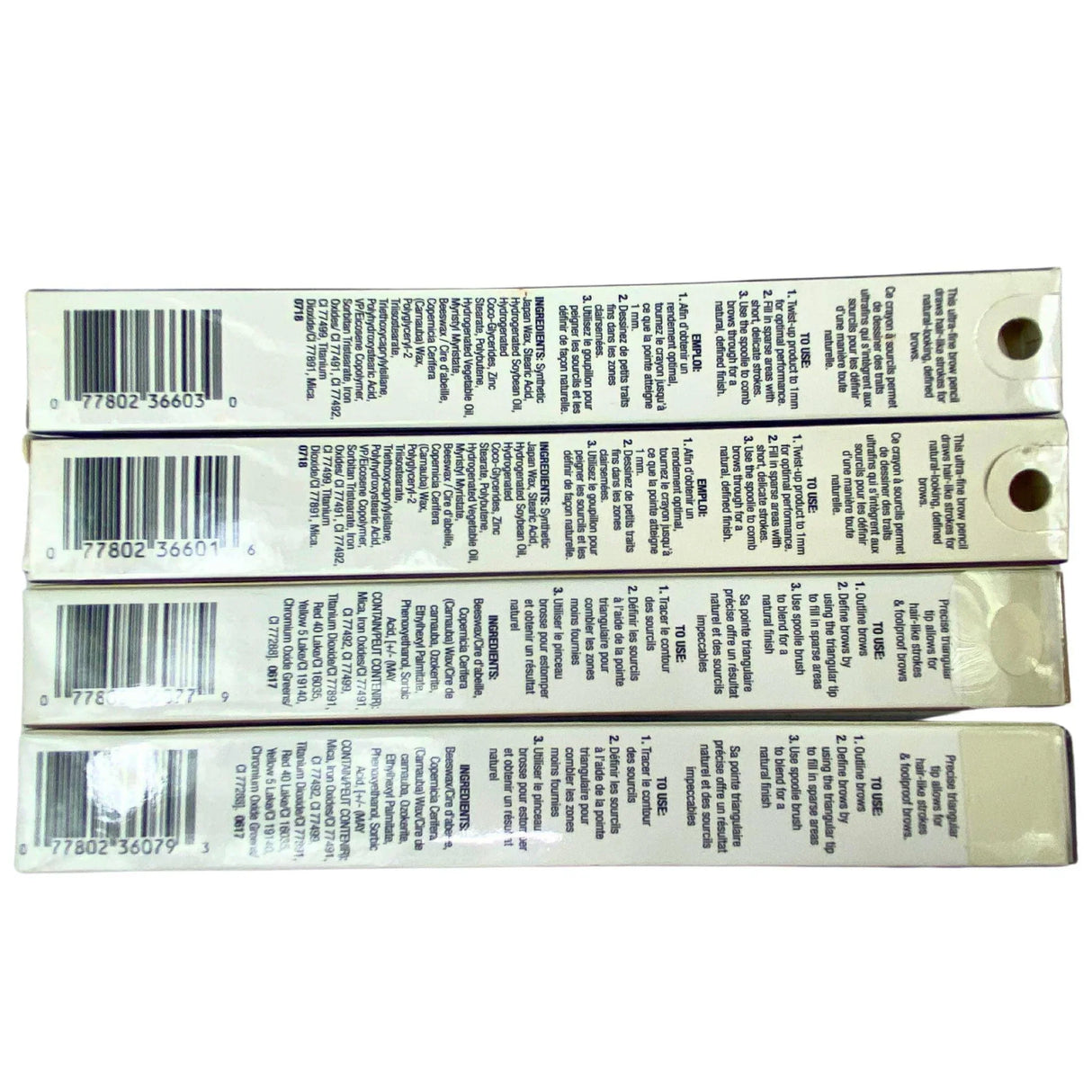 Wet N Wild Ultimate Micro Brow Pencil & Retractable Brow Pencil Assorted Colors (85 Pcs Lot) - Discount Wholesalers Inc