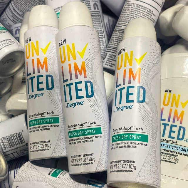 Unlimited by Degree Assorted Deodorant Spray & Bar 