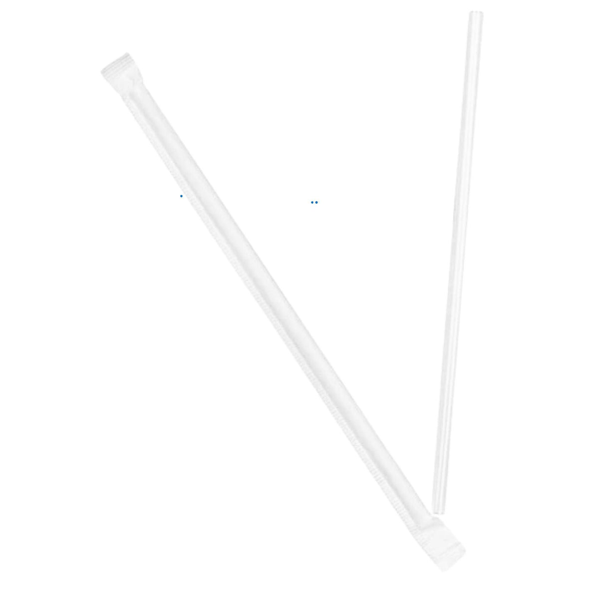 DIXIE 7.75" JUMBO WRAPPED PLASTIC STRAWS