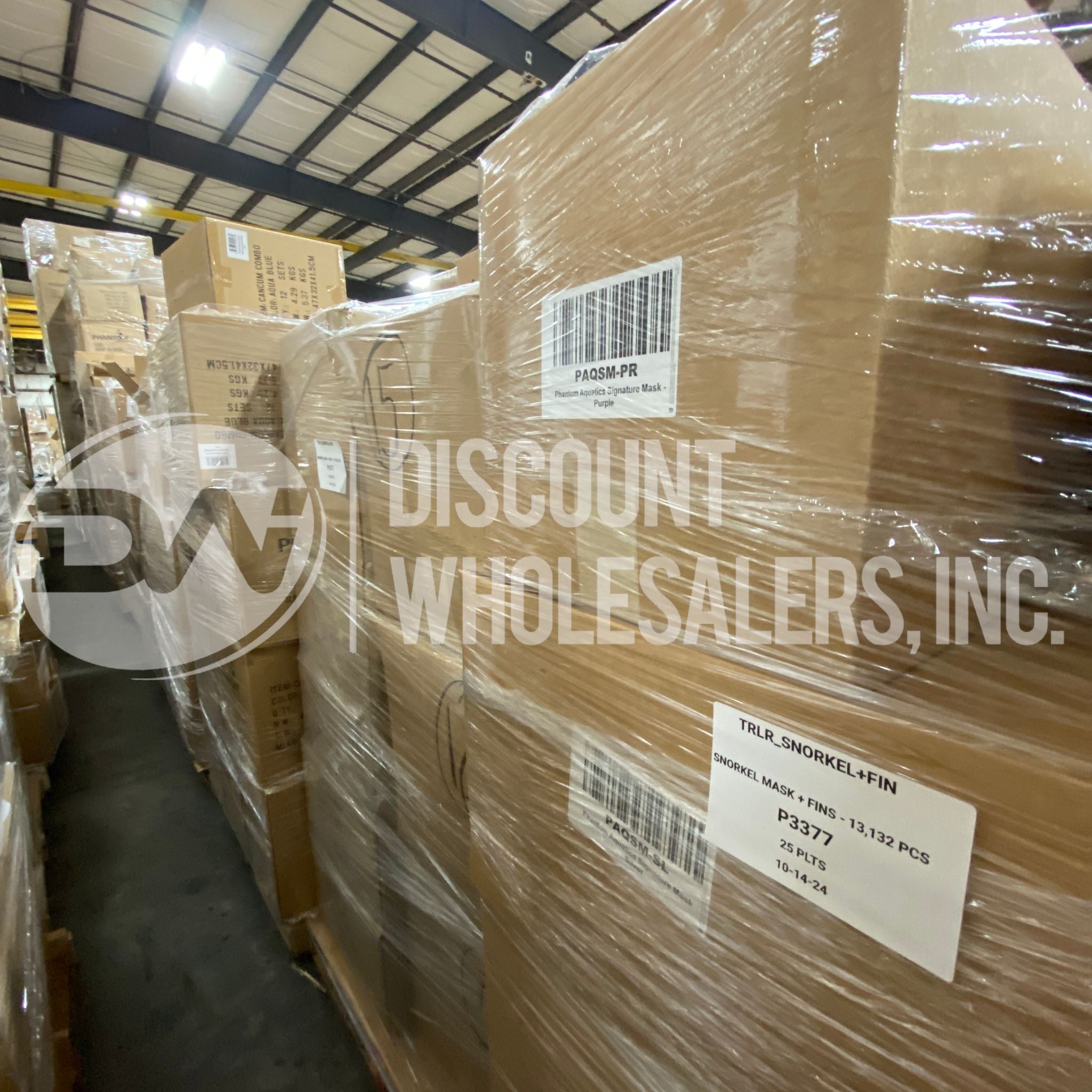Snorkel Mask + Fins Set  (25 Pallet Per Truck)