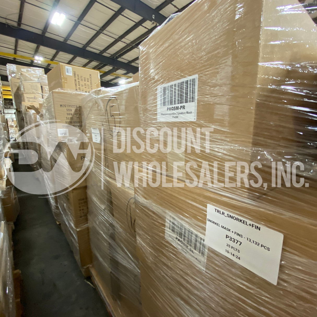 Snorkel Mask + Fins Set  (25 Pallet Per Truck)