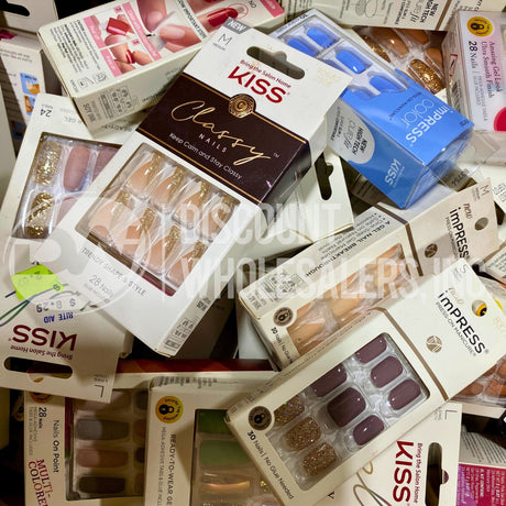 Kiss and ImPRESS Nails Assorted Shades and Styles #2 (150 Pcs Lot)