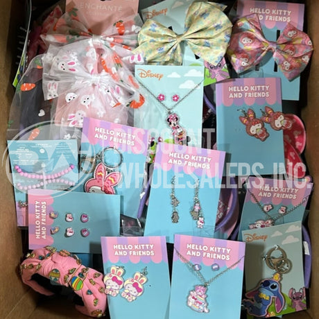 Accessories Mix Assorted Different Sizes (250 Pcs Lot)
